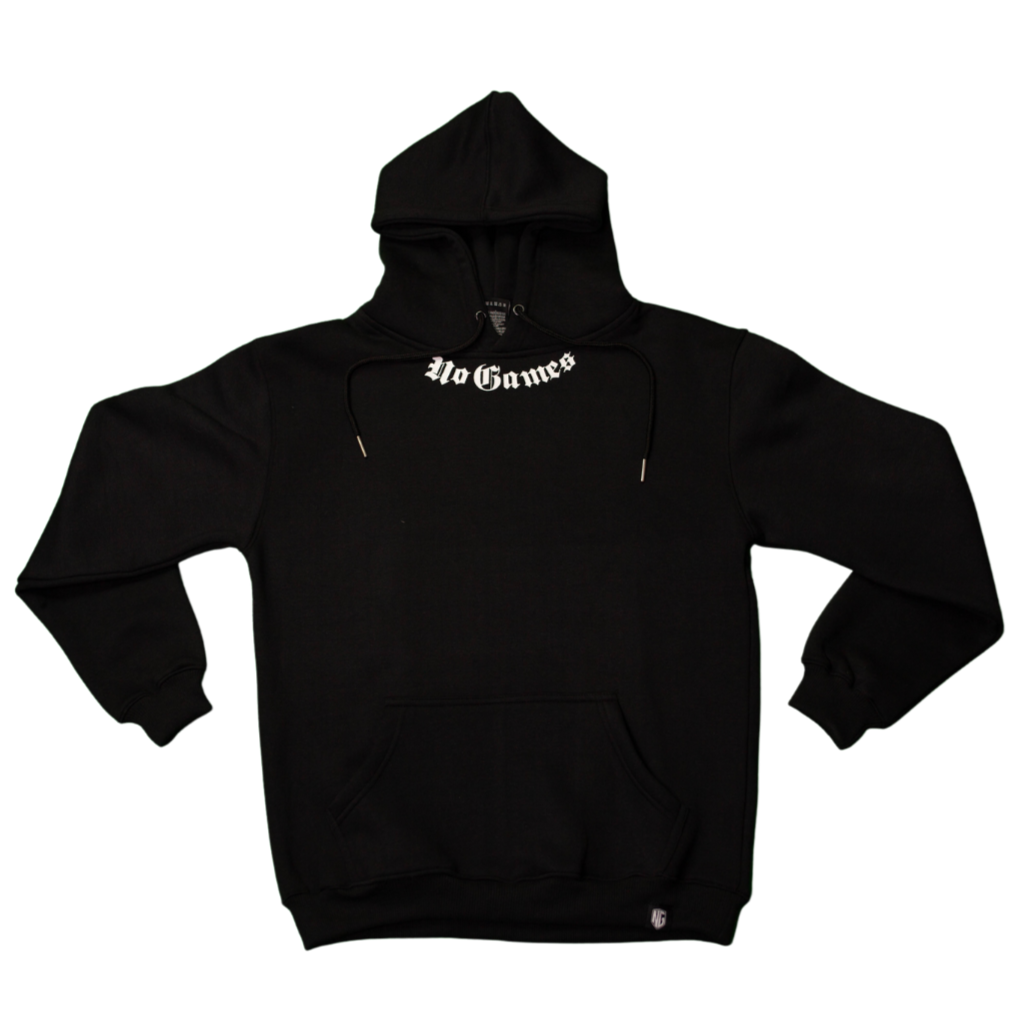 No Games Hoodie [Black]