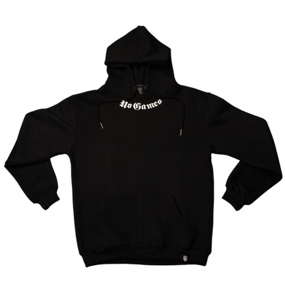 No Games Hoodie [Black]