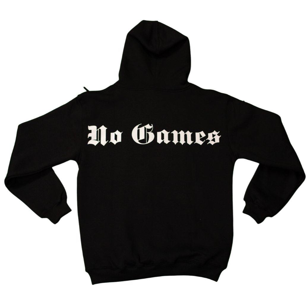 No Games Hoodie [Black]