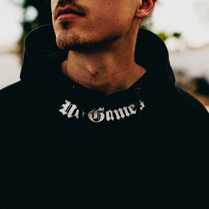 No Games Hoodie [Black]